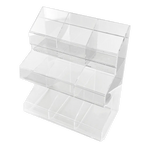 Merchandising Fixture - Acrylic Nine Bin Bulk Display 971620 NOVELTY INC