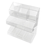 Merchandising Fixture - Acrylic Nine Bin Bulk Display 971620 NOVELTY INC