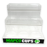 Merchandising Fixture - Lucite 20Oz Cup Display ONLY 977710 NOVELTY INC