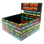 Merchandising Fixture - Corrugated Shelf Display ONLY 978120 NOVELTY INC