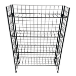 Merchandising Fixture - 30" Wire Four Shelf Rack ONLY 978620 NOVELTY INC