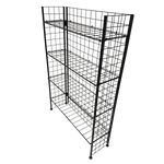 Merchandising Fixture - 30" Wire Four Shelf Rack ONLY 978620 NOVELTY INC