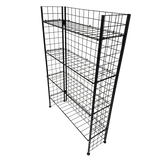 Merchandising Fixture - 30" Wire Four Shelf Rack ONLY 978620 NOVELTY INC