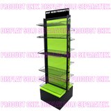 Merchandising Fixture - Smokezilla Spinner Rack Header Sign ONLY 980250 NOVELTY INC