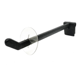 Merchandising Fixture - Long Black Plastic Pegs with Peg Stop - 18 Pieces Per Pack 986080 NOVELTY INC