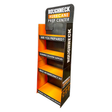 Merchandising Fixture - Hurricane Prep Corrugated Floor Display ONLY 986360 ROUGHNECK
