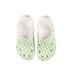 OG Kushies - Womens White Weedow Clog - 1 Pair Per Pack ALL STUFF 420