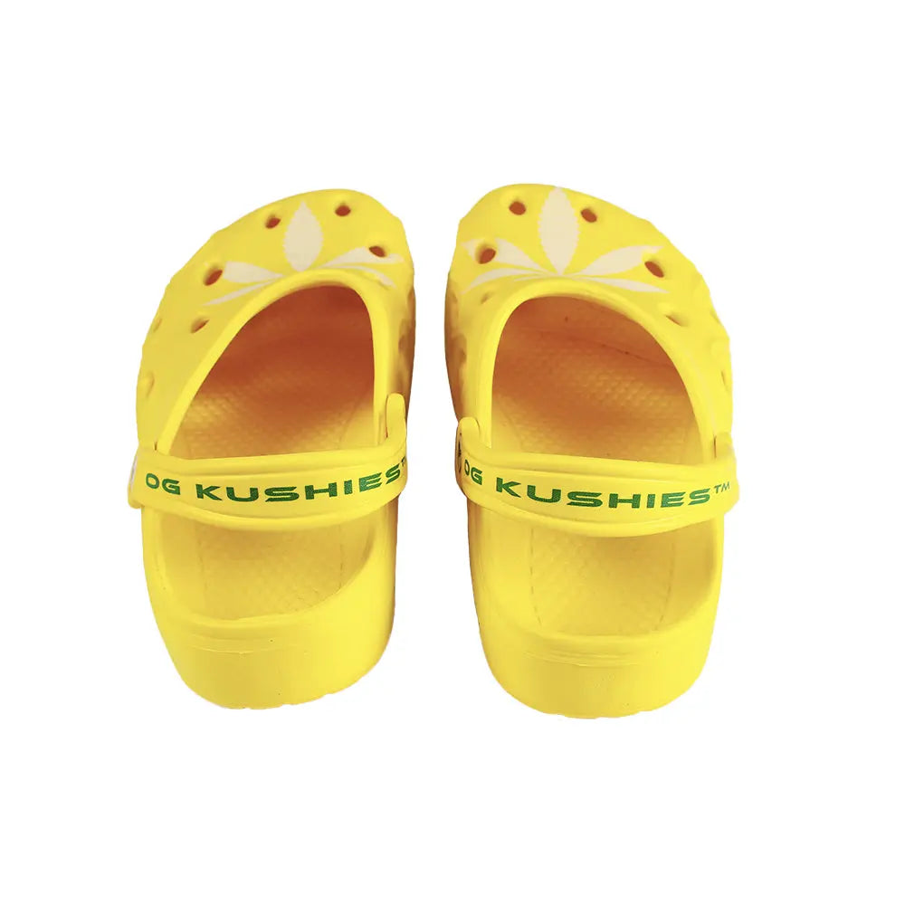 OG Kushies - Womens Lemon Haze Clog - 1 Pair Per Pack ALL STUFF 420