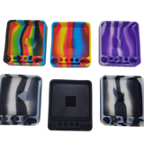 Silicone Ashtray with Assorted Colors - 6 Pieces Per Retail Ready Display 41496 SMOKEZILLA