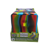 Silicone Ashtray with Assorted Colors - 6 Pieces Per Retail Ready Display 41496 SMOKEZILLA