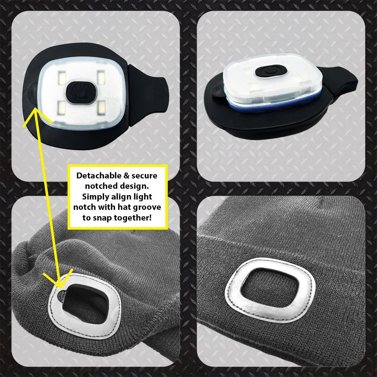 LED Halloween Hats 6 Pieces Per Retail Ready Display 24804 KIPP BROTHERS