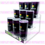 Merchandising Fixture - Lucite 20Oz Cup Display ONLY 977710 NOVELTY INC