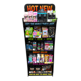 New Products - Popular Trends Assortment Floor Display - 120 Pieces Per Retail Ready Display Kit 88617 NOVELTY INC