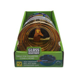 Round Glass Metal Plated Ashtray - 5 Pieces Per Retail Ready Display 41466 SMOKEZILLA