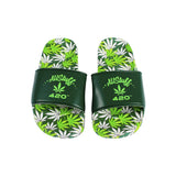 Himpy Slides - Mens Bubba Green Sandal - 1 Pair Per Pack ALL STUFF 420