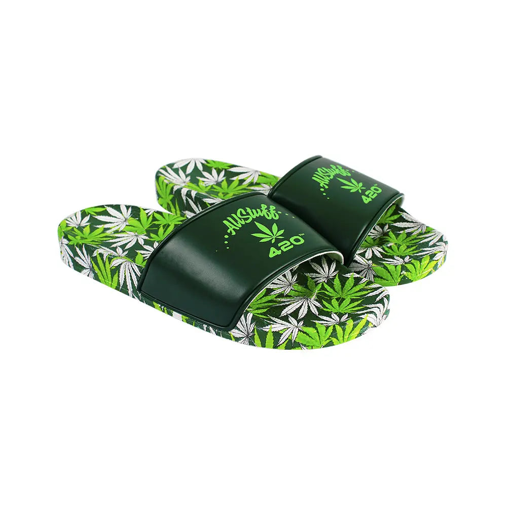 Himpy Slides - Womens Green Bubba Sandal - 1 Pair Per Pack ALL STUFF 420