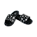 Himpy Slides - Mens Cookies and Cream Black Sandal - 1 Pair Per Pack ALL STUFF 420