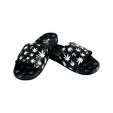 Himpy Slides - Mens Cookies and Cream Black Sandal - 1 Pair Per Pack ALL STUFF 420