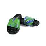 Himpy Slides - Mens Tropicana Cookies Dark Green Sandal - 1 Pair Per Pack ALL STUFF 420