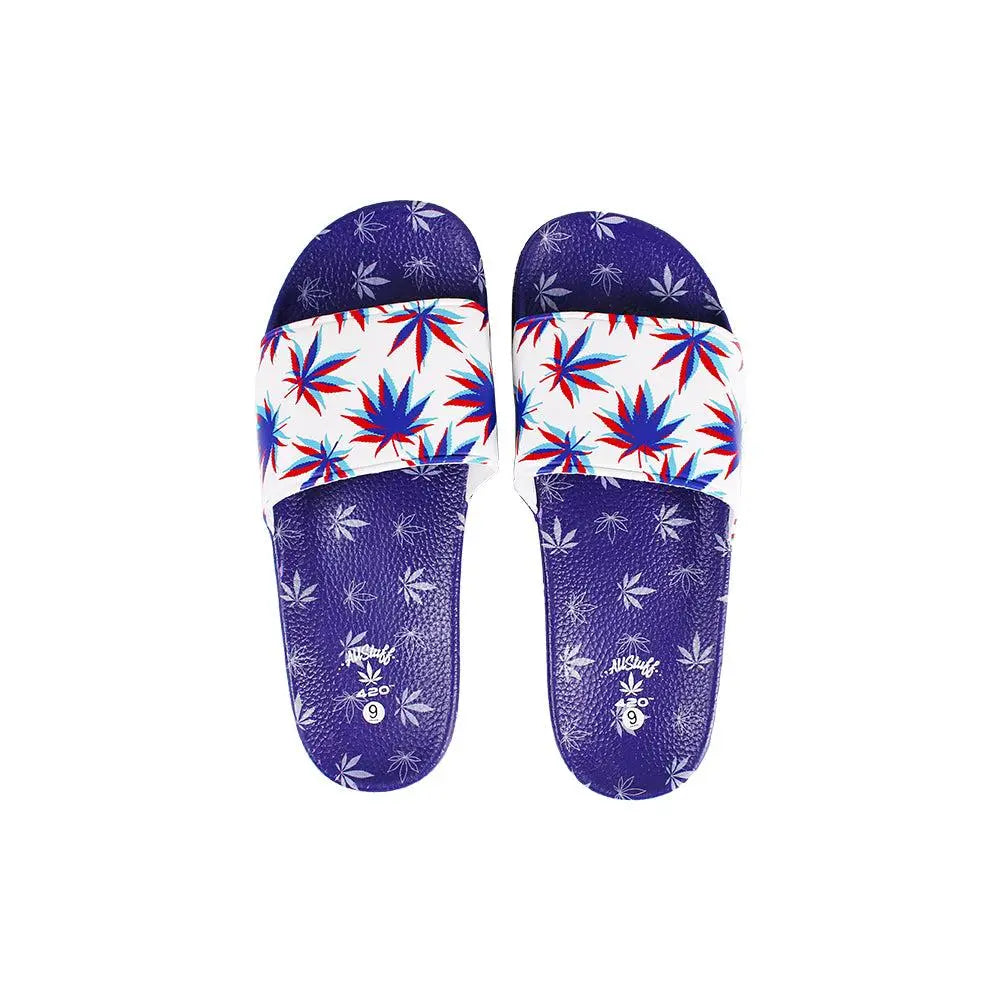 Himpy Slides - Womens Sour Grapes Purple Sandal - 1 Pair Per Pack ALL STUFF 420