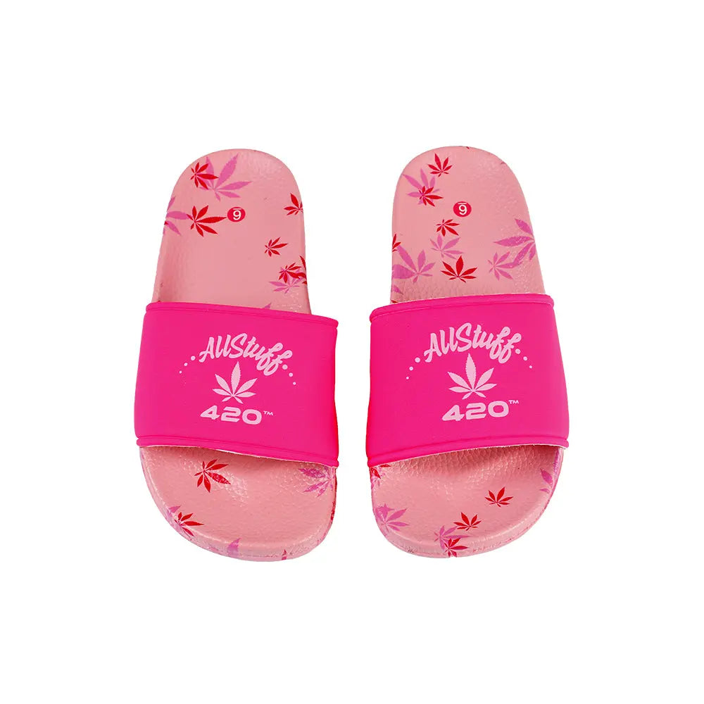 Himpy Slides - Womens Pink Driver Sandal - 1 Pair Per Pack ALL STUFF 420