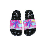 Himpy Slides - Womens Purple Lemonade Black Sandal - 1 Pair Per Pack ALL STUFF 420