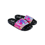 Himpy Slides - Womens Purple Lemonade Black Sandal - 1 Pair Per Pack ALL STUFF 420