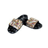 Himpy Slides - Womens Pineapple Express Black Sandal - 1 Pair Per Pack ALL STUFF 420