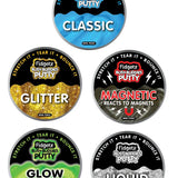 Fidget Slime Putty Assortment - 12 Pieces Per Retail Ready Display 23802 KIPP BROTHERS