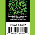 Smell Proof Canvas Roll Bag - 6 Pieces Per Retail Ready Display 41492 SMOKEZILLA