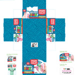 Squish and Squeeze Axolotl Toy - 12 Pieces Per Retail Ready Display 24767 KIPP BROTHERS