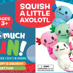 Squish and Squeeze Axolotl Toy - 12 Pieces Per Retail Ready Display 24767 KIPP BROTHERS