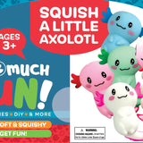 Squish and Squeeze Axolotl Toy - 12 Pieces Per Retail Ready Display 24767 KIPP BROTHERS