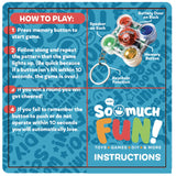 Memory Game Keychain - 6 Pieces Per Retail Ready Display 25936 KIPP BROTHERS