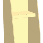 Valentines Day Rose Plush and Gift Assortment Floor Display - 78 Pieces Per Retail Ready Display Kit 88615 NOVELTY INC