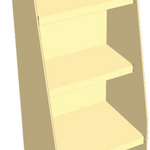 Valentines Day Glass Plush and Gift Assortment Floor Display - 56 Pieces Per Retail Ready Display Kit 88616 NOVELTY INC