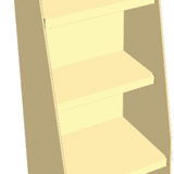 Valentines Day Glass Plush and Gift Assortment Floor Display - 56 Pieces Per Retail Ready Display Kit 88616 NOVELTY INC