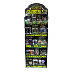 Smokezilla - Smoking Accessories Assortment Floor Display - 138 Pieces Per Retail Ready Display Kit 88620 SMOKEZILLA