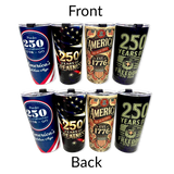 Patriotic USA 250 Floor Display - 58 Pieces Per Retail Ready Display Kit 88627