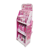 Breast Cancer Awareness Pink Support Squad Assortment Floor Display - 89 Pieces Per Retail Ready Display 88560 NOVELTY INC