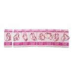 Breast Cancer Awareness Pink Support Squad Assortment Floor Display - 89 Pieces Per Retail Ready Display 88560 NOVELTY INC