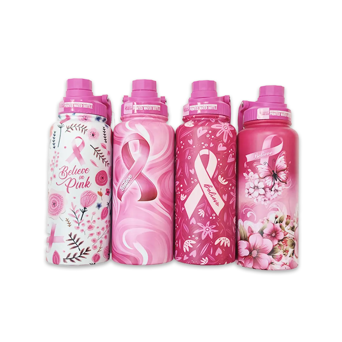 Breast Cancer Awareness Pink Support Squad Assortment Floor Display - 89 Pieces Per Retail Ready Display 88560 NOVELTY INC