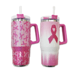 Breast Cancer Awareness Pink Support Squad Assortment Floor Display - 89 Pieces Per Retail Ready Display 88560 NOVELTY INC