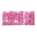 Breast Cancer Awareness Pink Support Squad Assortment Floor Display - 89 Pieces Per Retail Ready Display 88560 NOVELTY INC