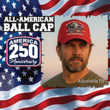 All-American Ball Cap 1x1 Square