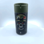 Full Print Glass Butt Bucket Ashtray - 3 Pieces Per Retail Ready Display 41528 SMOKEZILLA