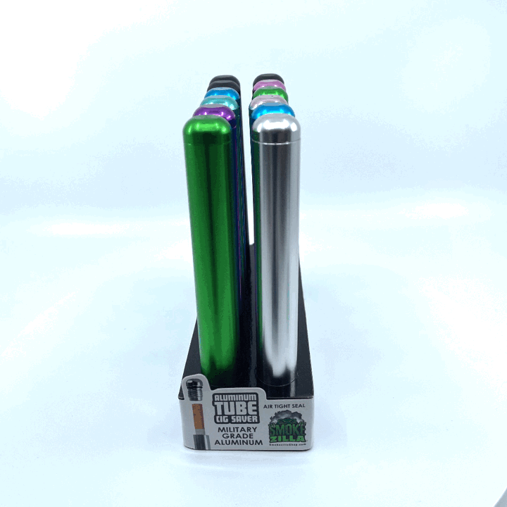 Metal Cigarette Saver Tube - 12 Pieces Per Retail Ready Display 41410 SMOKEZILLA