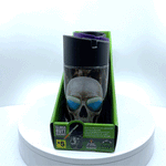 Full Print Glass Butt Bucket Ashtray - 3 Per Retail Ready Wholesale Display 41462 SMOKEZILLA