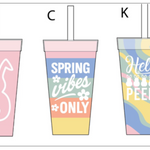 Easter Silicone 22oz Super Cups - 12 Pieces Per Pack 41801 ROUGHNECK