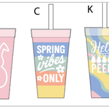 Easter Silicone 22oz Super Cups - 12 Pieces Per Pack 41801 ROUGHNECK